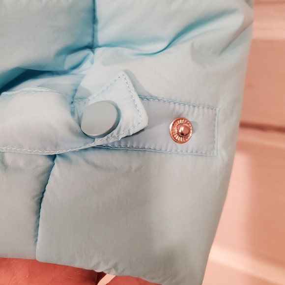 Going Upstate Oversized Puffer Vest - Blue, great condition, size XS - Picture 11 of 12